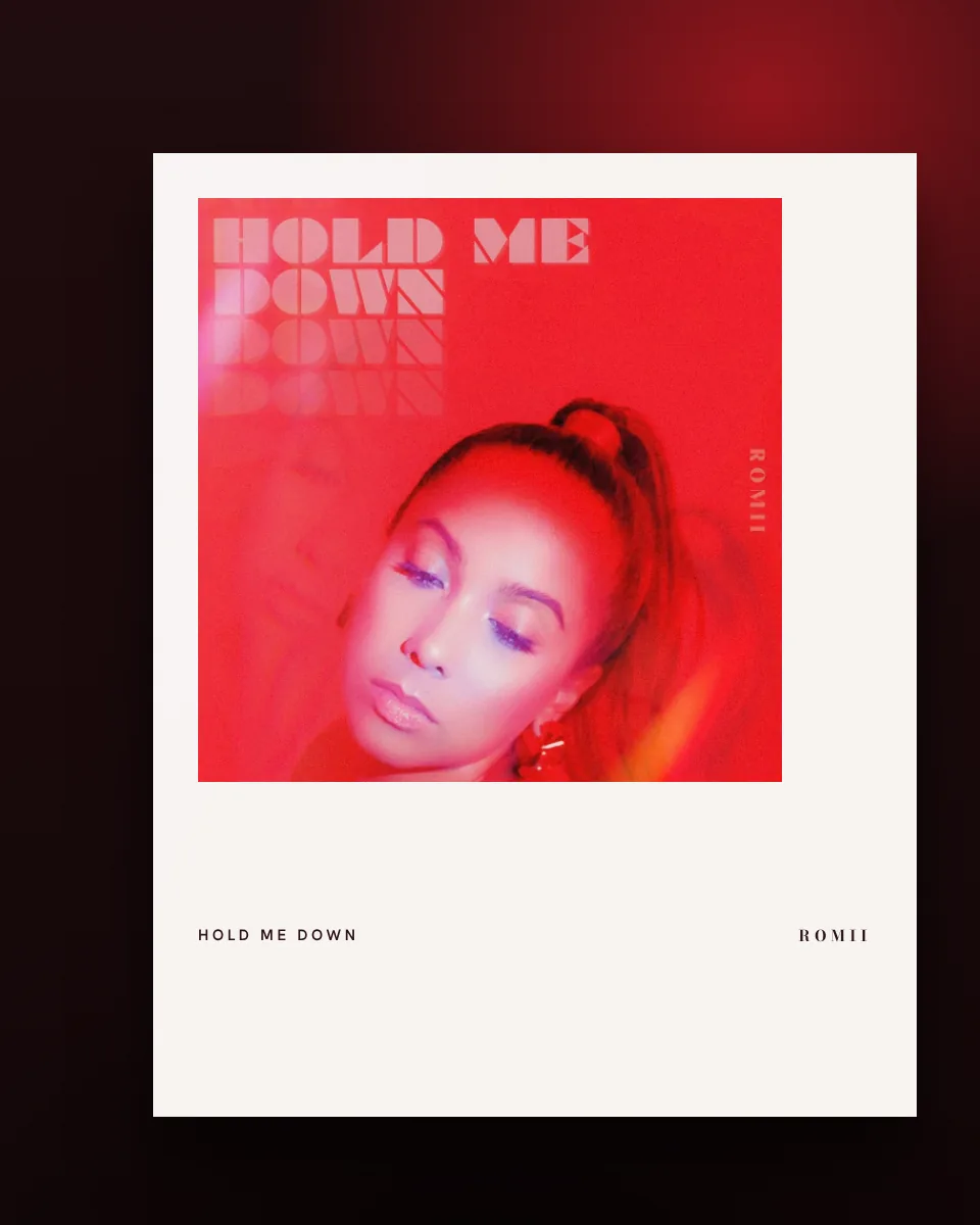 Hold Me Down Art Print, A3