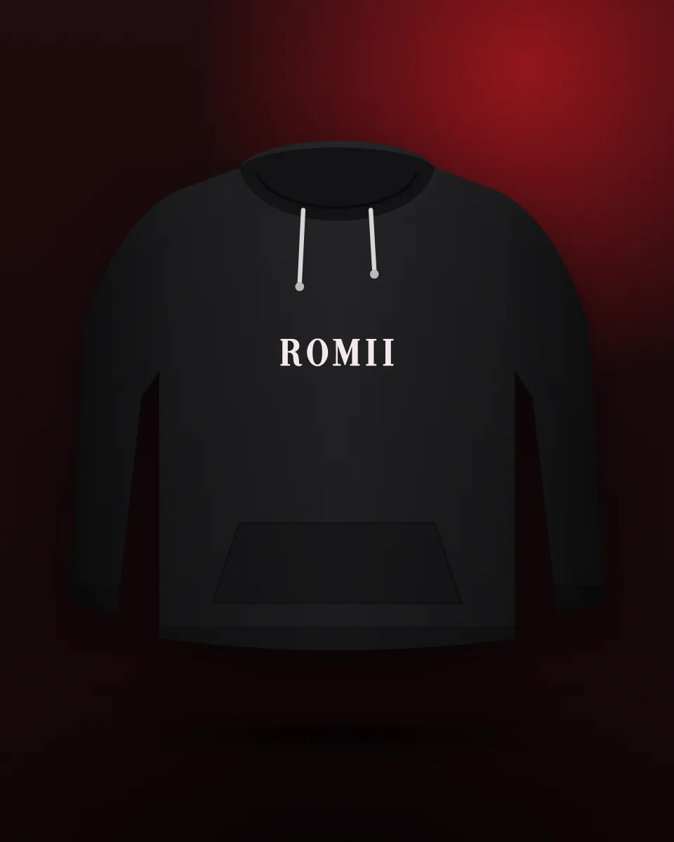 ROMII Hoodie, Black